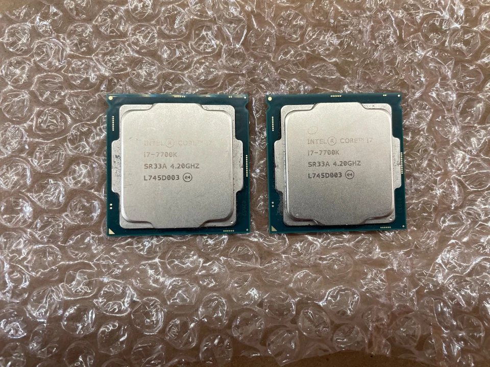 Четырехъядерный процессор для настольного компьютера Intel Core i7-7700K 4,20 ГГц LGA 1151 SR33A - Изображение 3 из 4