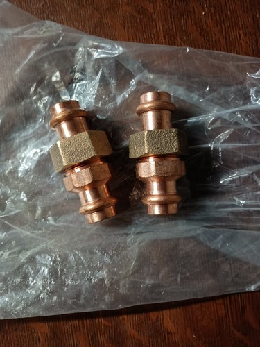 Nibco NPC633LDD Copper 1/2" Press X 1/2" Press Union