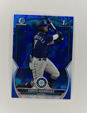 2023 Bowman Chrome Sapphire Edition - Prospects #BCP-185 Edryn Rodriguez (RC)