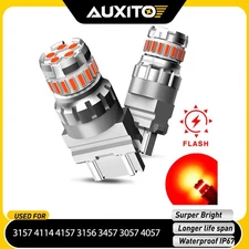 2x 3157/ 3156/ 3056/ 3456 LED Brake Stop Tail Light Red for Chevy Silverado 1500