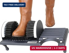 Adjustable Boot Brush Scraper Outdoor, Heavy Duty Shoe Cleaner for Mud,Dirt