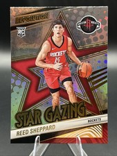 2024-25 Revolution Basketball - Reed Sheppard Star Gazing Rockets #6 RC