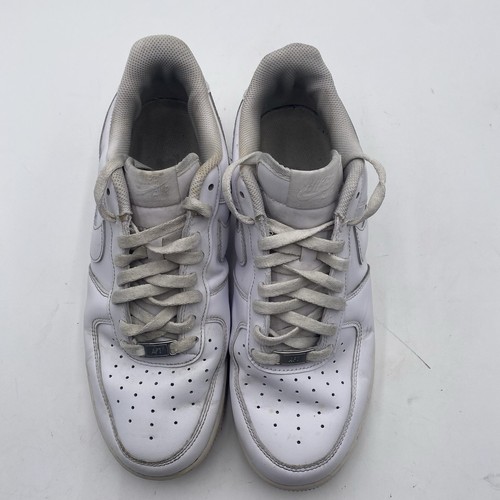 Nike Air Force 1 Low All White Triple White-AF1 CW2288-111-Men's Size 10.5 - Picture 3 of 14