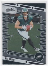 #187 Will Shipley 2024 Absolute Black RC Philadelphia Eagles