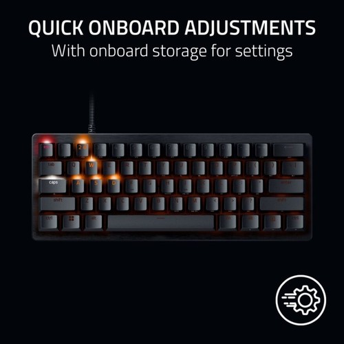 Razer Huntsman V3 Pro Mini 60% Analog Optical Esports Gaming Keyboard - Black - Picture 6 of 8