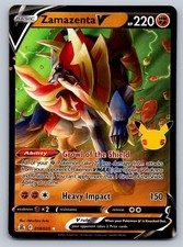 Zamazenta V #18 Prices | Pokemon Celebrations | Pokemon Cards