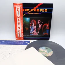 Deep Purple ‎– Power House Japan LP OBI VINYL Warner Bros - P-10444W w/POSTER!