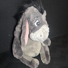 Winnie The Pooh Eeyore 8" Vintage Bean Bag Plush Walt Disney World Grey