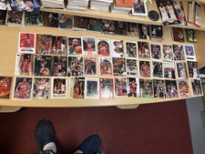 Lot Of 40 Different Moses Malone Basketball Cards Including 6 Insert Cards HOF