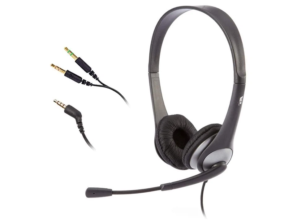 CYBER ACOUSTICS AC-204 HEADSET - Image 2 of 4