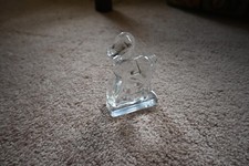 Ancien petit cheval en verre mini