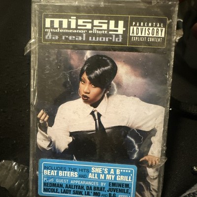 Missy Misdemeanor Elliott da real world - New Factory sealed w/hype sticker