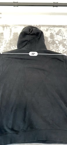 Fashion Nova Hoodie Men’s Black Sweatshirt XL Hustle Benjamins Pullover - Picture 8 of 10