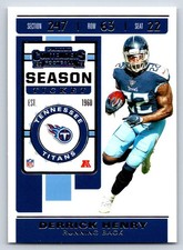 2019 Panini Contenders 28 Derrick Henry Tennessee Titans Football Card