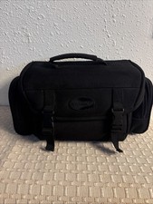 Vintage Ambico Black Padded Bag Large Camera ...