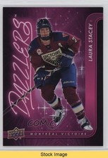 2024-25 Upper Deck PWHL Dazzlers Pink Laura Stacey #DZ-14 READ 1o9l