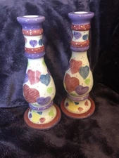 Bella Casa By Ganz Candlestick Holders Set Of 2