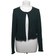 Comma, Strickjacke, Damen, Größe: 40, Grün, Polyamid/Viskose, Einfarbig #nCa