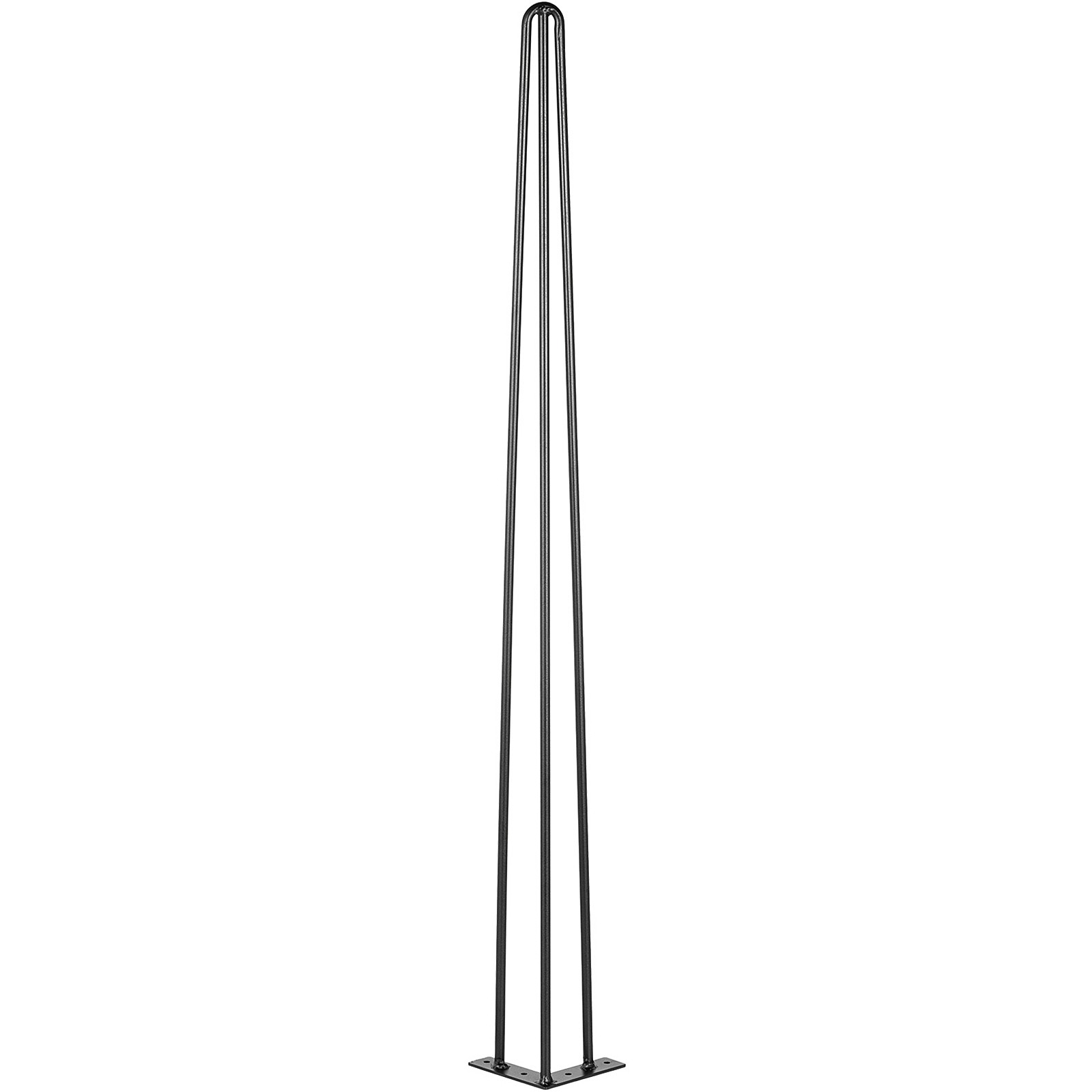 Uimoso 34 in Hairpin Table Legs Set of 4 DIY Desk Table Legs 3 Rods Heavy Duty