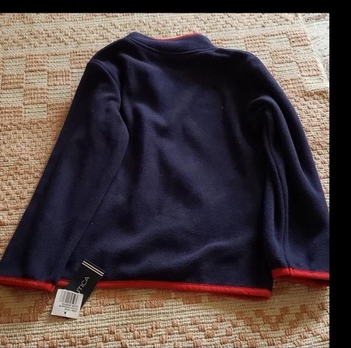 NAUTICA pull Over fleece top size 6 - Picture 4 of 5