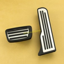 Steel Brake Gas Pedal Pad Cover Trims Accessories For 2020-2025 Cadillac CT4 CT5