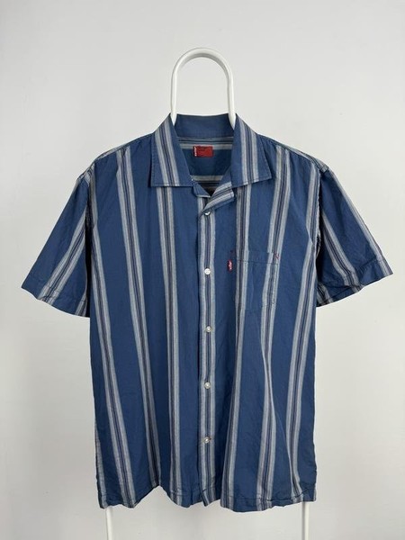 Men American Vintage Shirt Navy 40 /L / 48 #4ZJG