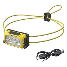 Nitecore NU25 MCT UL 400 Lumen USB-C Multi-Temperature Ultralight Headlamp (YL)