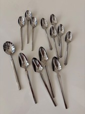 Mixed Lot of 12 Pieces Demi, Jam, Grapefruit Spoons