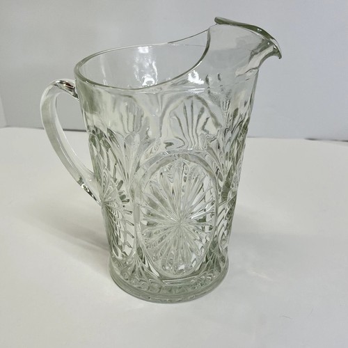 Jarra de vidrio Starburst vintage - Imagen 1 de 16