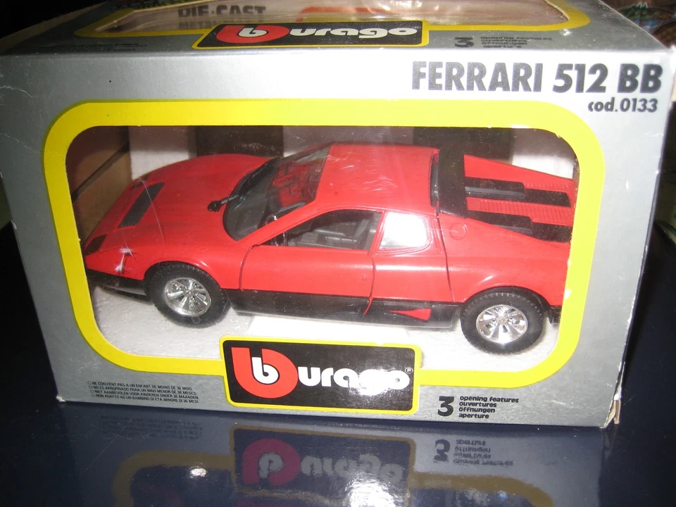 bburago 1:24-ferrari 512BB - Immagine 2 di 4
