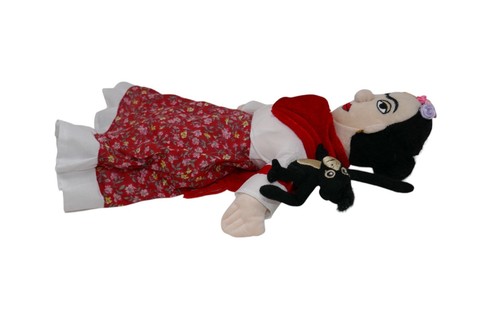 Little Thinkers Unemployed Philosophers Guild 2019 Frida Kahlo 13" Plush Doll - Picture 5 of 8