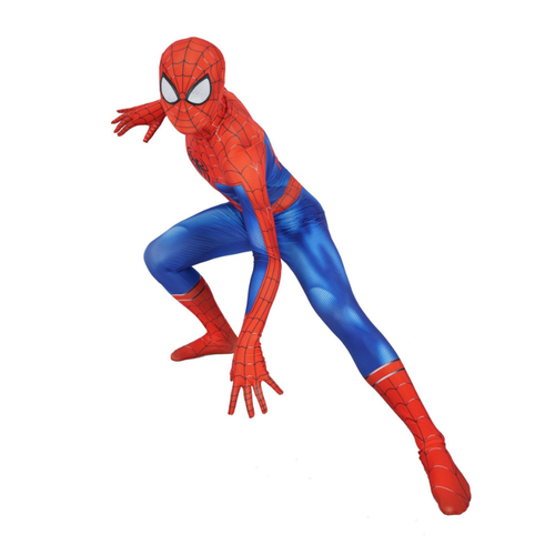 Spider-Man Cosplay Tights Adult Kid Spandex Bodysuit Halloween Perform Suit Gift - Picture 29 of 34