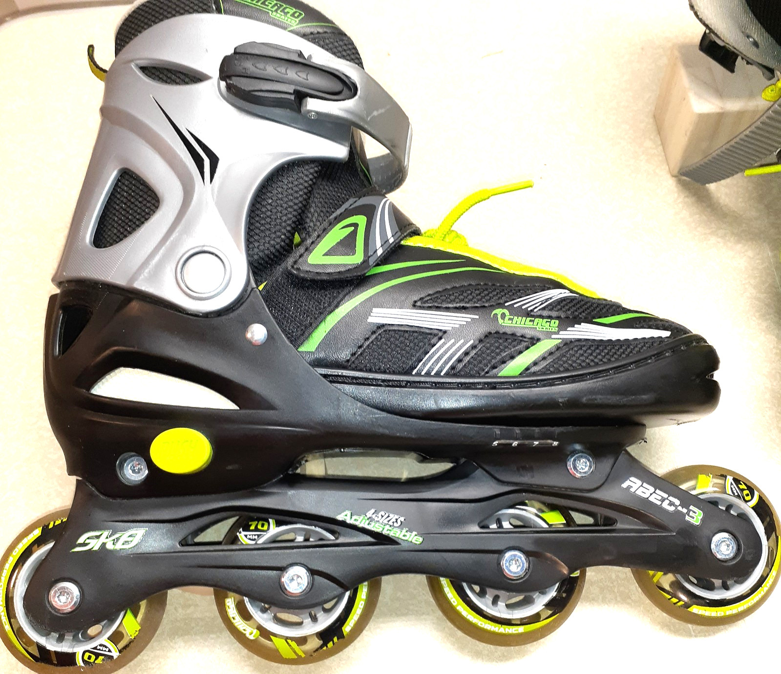 Chicago Stakes Inline Skates Size 5-8