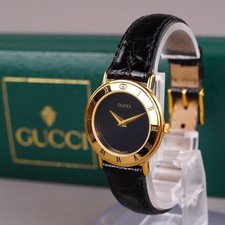 GUCCI Damenuhr 3000,2L Gold 26mm Vintage Neue...
