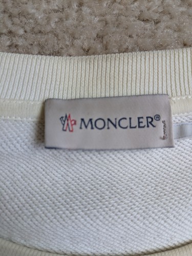 Moncler Box Logo Sweater White Size M - Picture 2 of 6