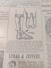 FEB 1, 1890 NEWSPAPER PAGE #2136- LYMAN & JEFFREY DEFORMITY APPLIANCES — photo 1