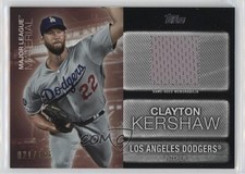 2020 Topps Update Major League Material Black /199 Clayton Kershaw #MLM-CK 1d0w