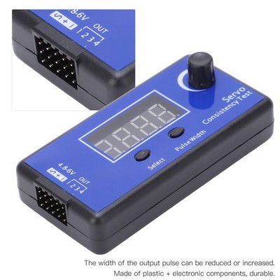 RC Digital Servo Tester ESC Consistency Tester for RC Helicopter Airplane Car a