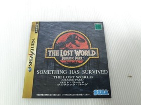 The Lost World Jurassic Park Sega Saturn SS Japan Import Used Tested Disc Only