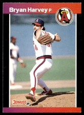 1989 Donruss Bryan Harvey Rookie California Angels #525