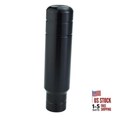  Metal Heavy Shift Knob, 5'' Aluminum Alloy Weighted Gear Lever Stick Black-2
