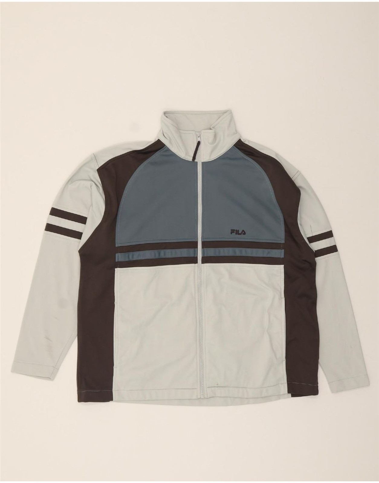 FILA Tuta Uomo Top Giacca Blu Medio Colourblock Poliestere DL41