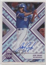 2018 Panini Elite Extra Edition Aspirations Purple 78/100 Joe Gray #59 Auto fm0