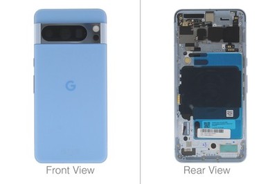 Offizielles Google Pixel 8 Pro Schachtblau Rückseite / Akkudeckel - G949-00695-01-Gra...