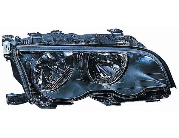 Scheinwerfer Rechts FÜR 3ER BMW E46 Coupe' 2001-2003 Schwarz-image