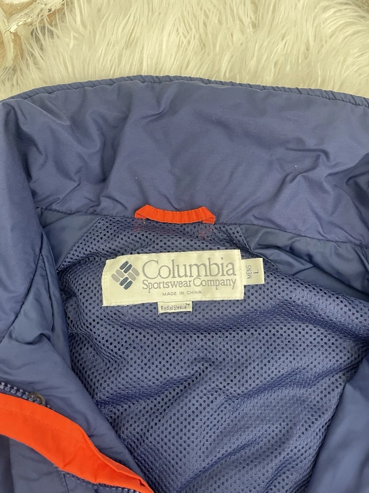 Abrigo Columbia Vintage NFL Broncos Talla Grande - Ropa Deportiva Años 90 Retro Foto 3 de 4