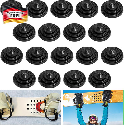 Snowboard Stomp Pad Set 18 Stück rutschfestes Griffpolster für Damen Herren