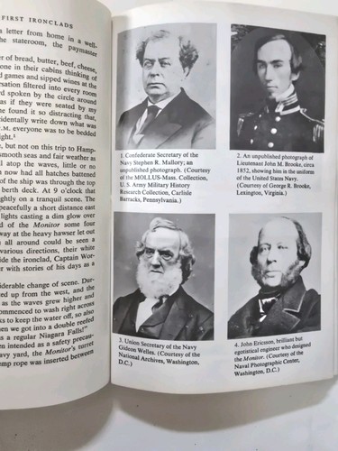 1975 Duel Between the First Ironclads by William C Davis 1st Edition ILLUS HCDJ - Picture 9 of 15