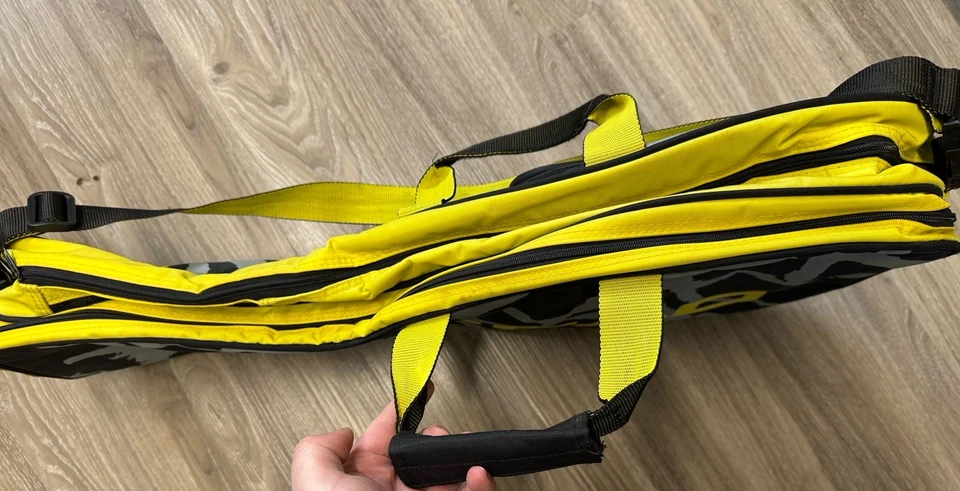 HEAD Andre Agassi Radical Performance 90s Double Tennis Racket Bag Vintage RARE - image 4 of 4