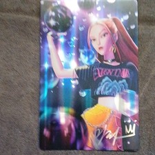 McDonald's Kpop Demon Hunters Holographic Autograph Card Netflix 2026